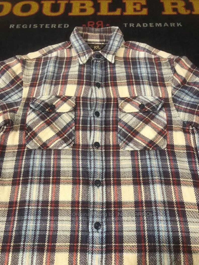 RRL Ralph Lauren RRL Ralph Lauren 2016 JJ Lin's same checkered shirt Size US S / EU 44-46 / 1 - 2 Thumbnail