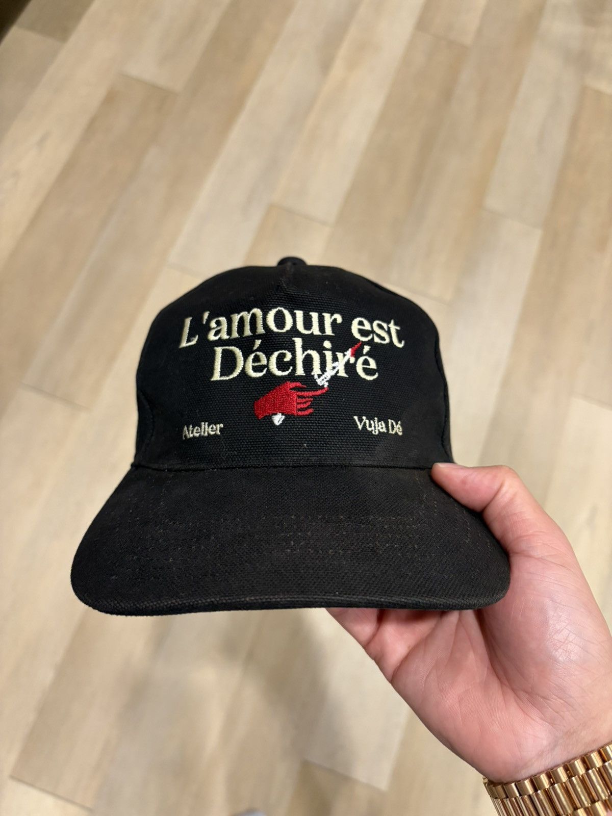 Vuja De Vuja Dé Axel Chiral VD Hat in Moleskin (Navy) | Grailed