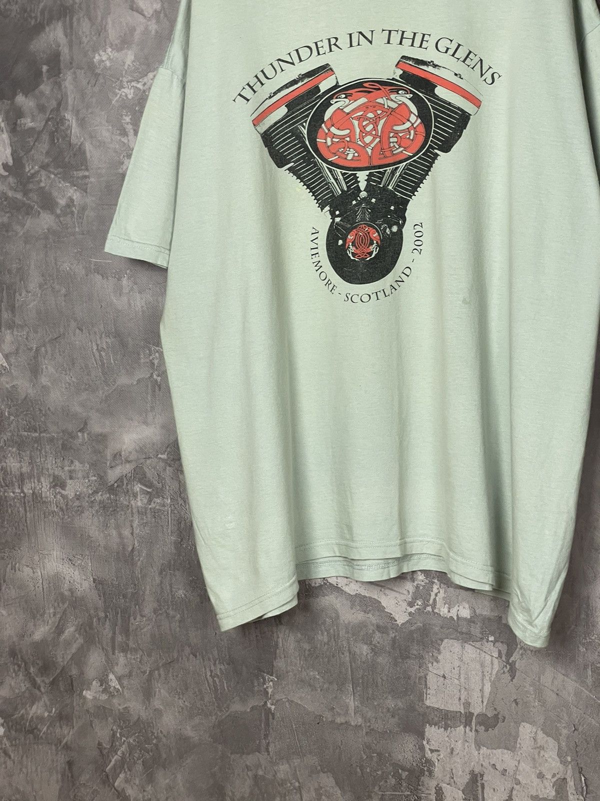 Band Tees Vintage Harley Davidson Scotland T-Shirt 2002 Size US L / EU 52-54 / 3 - 4 Thumbnail