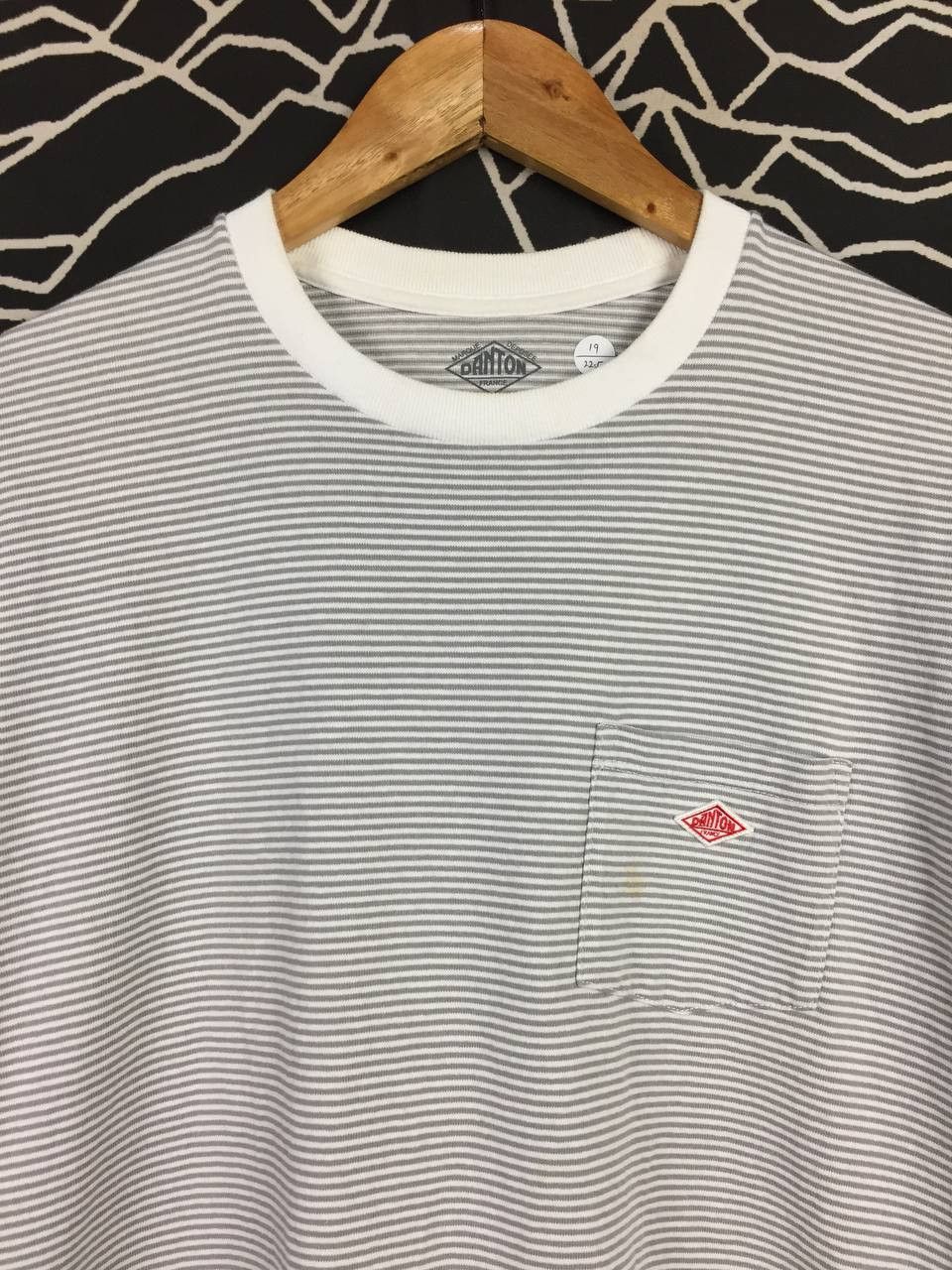 Danton Danton France Vetements de Travail Striped Pocket Tee Size US XS / EU 42 / 0 - 3 Thumbnail