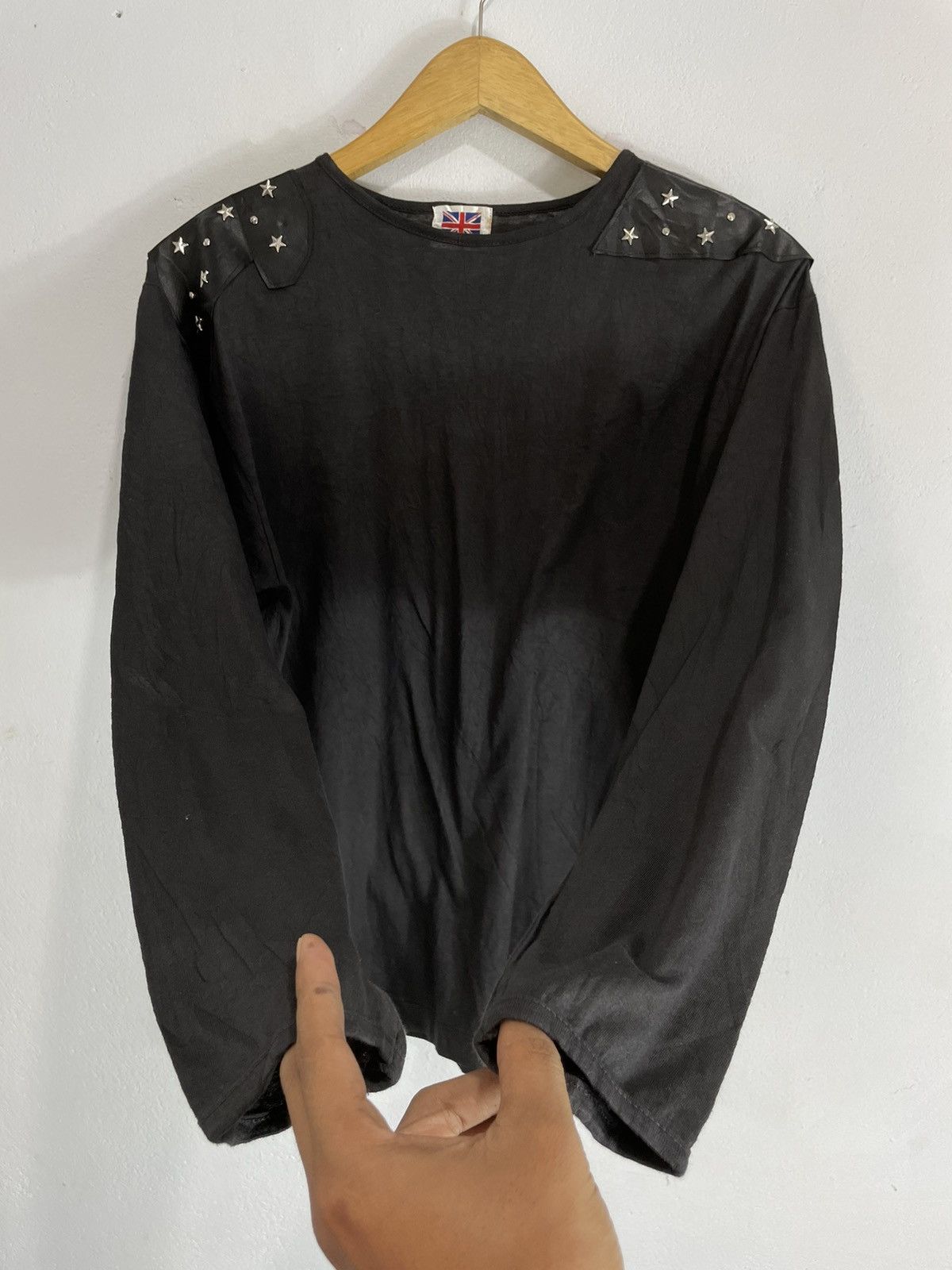 Hysteric Glamour Japanese grunge Studded LongSleeve LGB Style Size US M / EU 48-50 / 2 - 2 Thumbnail