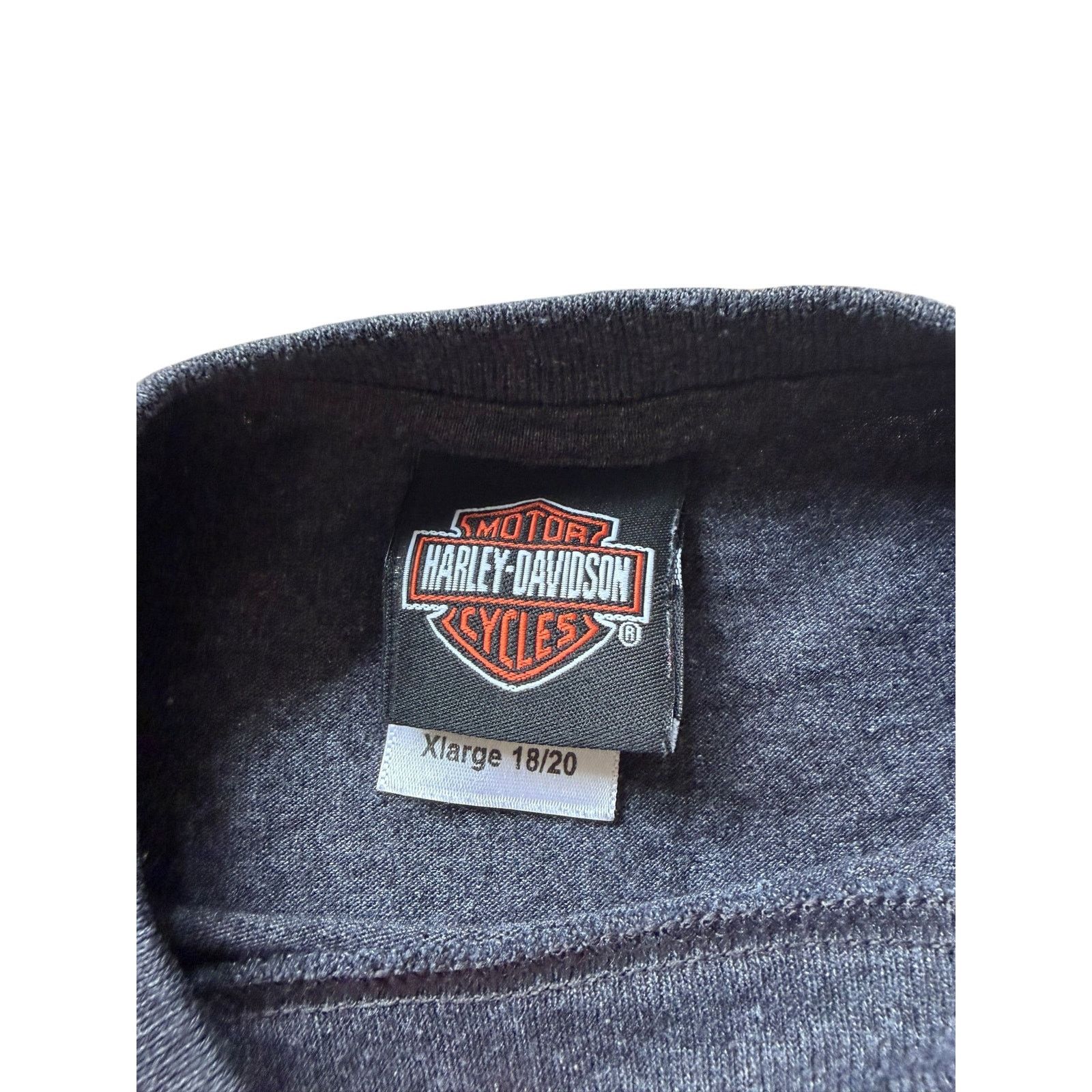 Harley Davidson Vintage Harley Davidson Flame Thermal Long Sleeve Size US M / EU 48-50 / 2 - 5 Thumbnail
