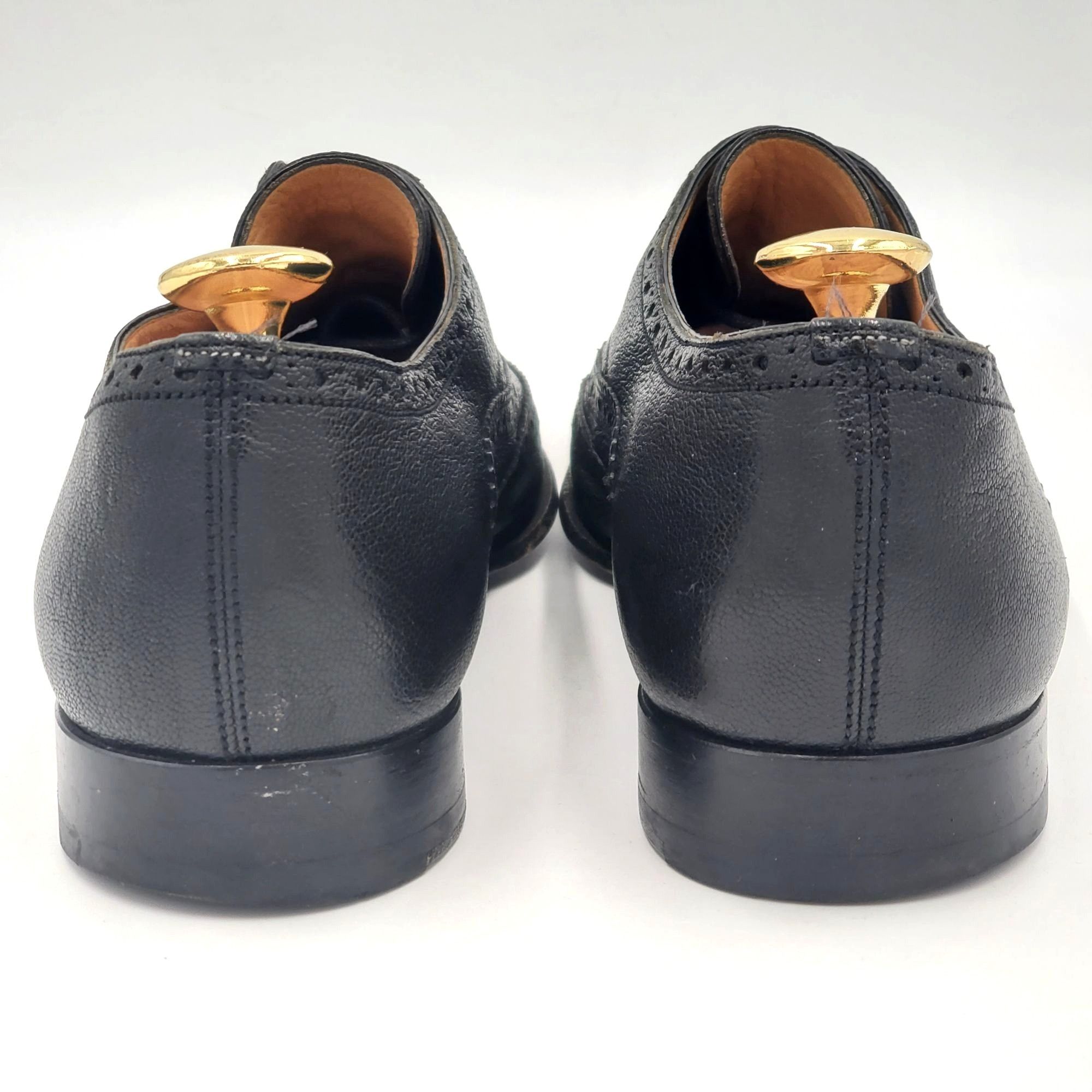 Bally Vintage Bally Switzerland Dress Shoes Men 9.5 Black Leather Size US 9.5 / EU 42-43 - 5 Thumbnail
