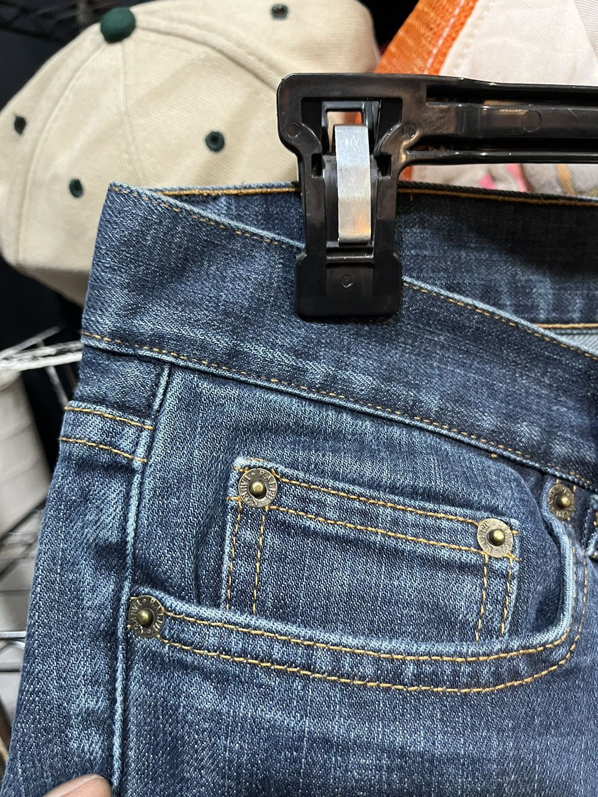 Polo Ralph Lauren Ralph Lauren Pony Denim Shorts Low Waist Size 29" - 4 Thumbnail