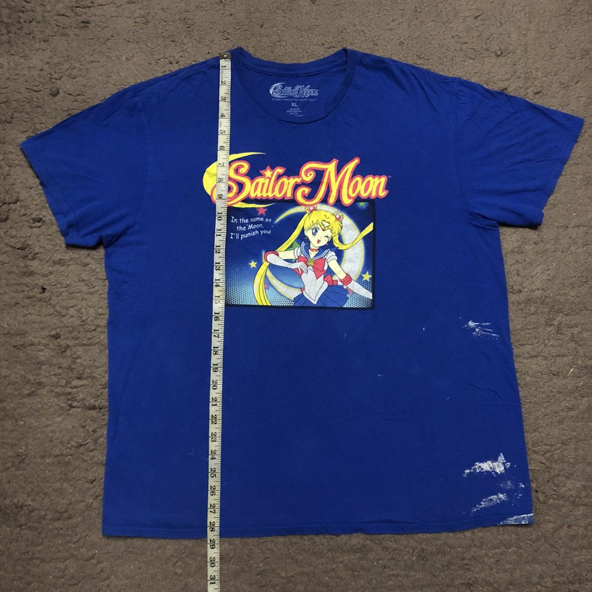 Anime × Japanese Brand × Vintage 💥Rare💥 Distressed Vintage Y2K Sailor Moon Anime Tees Size US XL / EU 56 / 4 - 9 Thumbnail