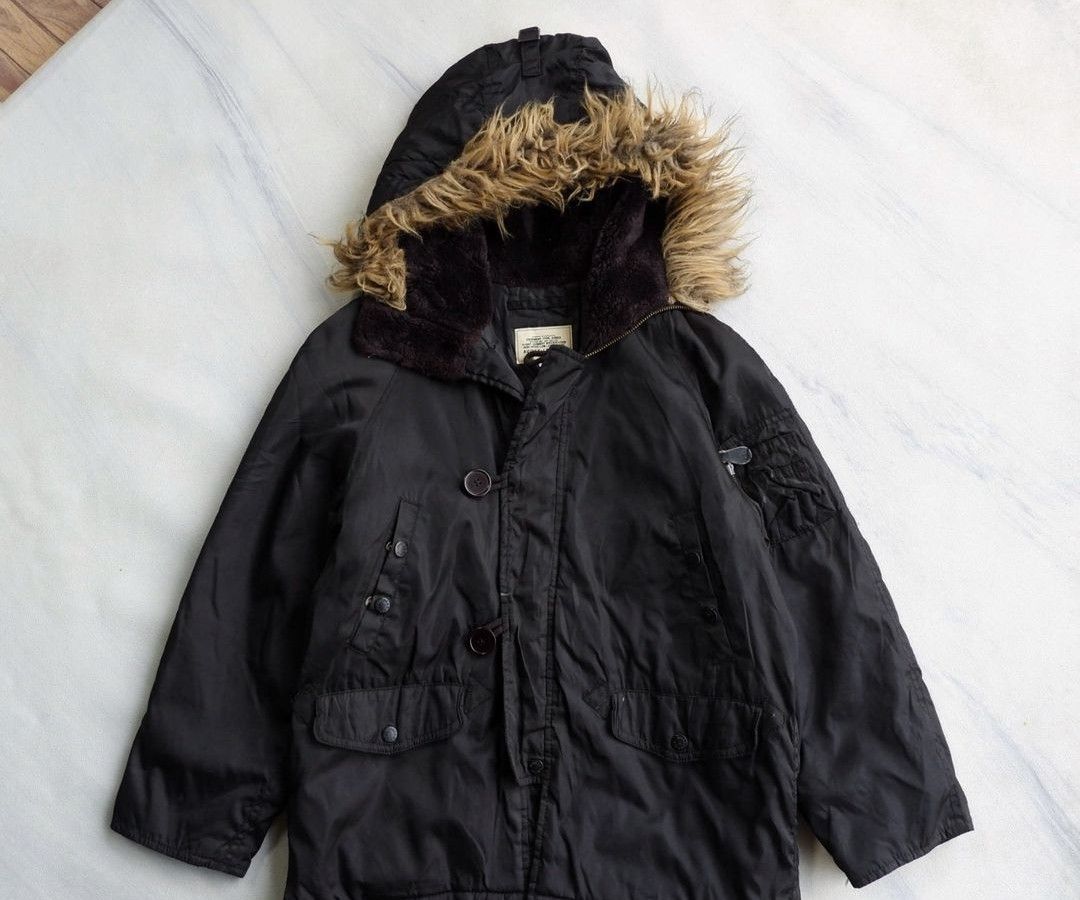 If Six Was Nine × Japanese Brand × Le Grande Bleu (L.G.B.) Avirex USA fur parka jacket retro punks Size US M / EU 48-50 / 2 - 1 Thumbnail