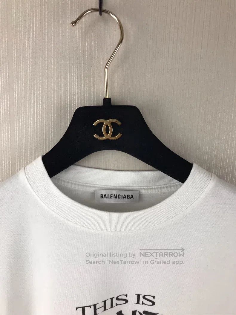Balenciaga Balenciaga Asymmetrical short-sleeved shirt Size US S / EU 44-46 / 1 - 6 Thumbnail