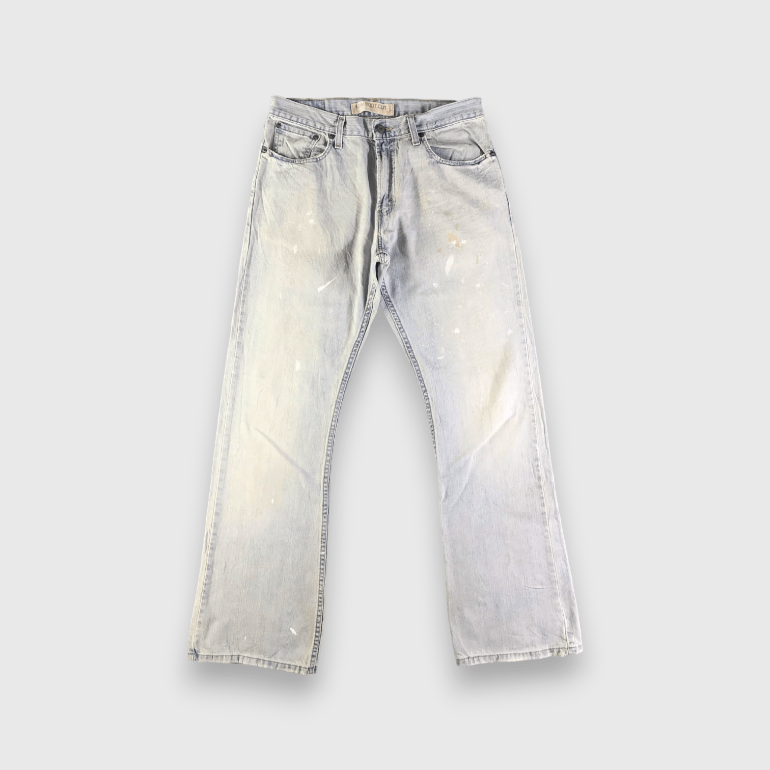 Levi's Vintage Light Wash Levis 527 Flare Jeans-J4491 Size US 33 - 1 Thumbnail
