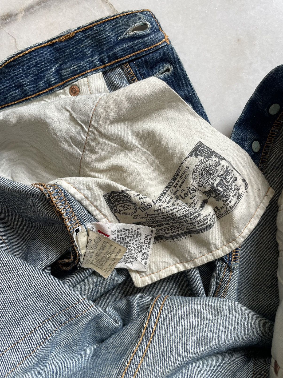Levi's Vintage y2k Levis 501 Jeans Size US 35 - 8 Thumbnail