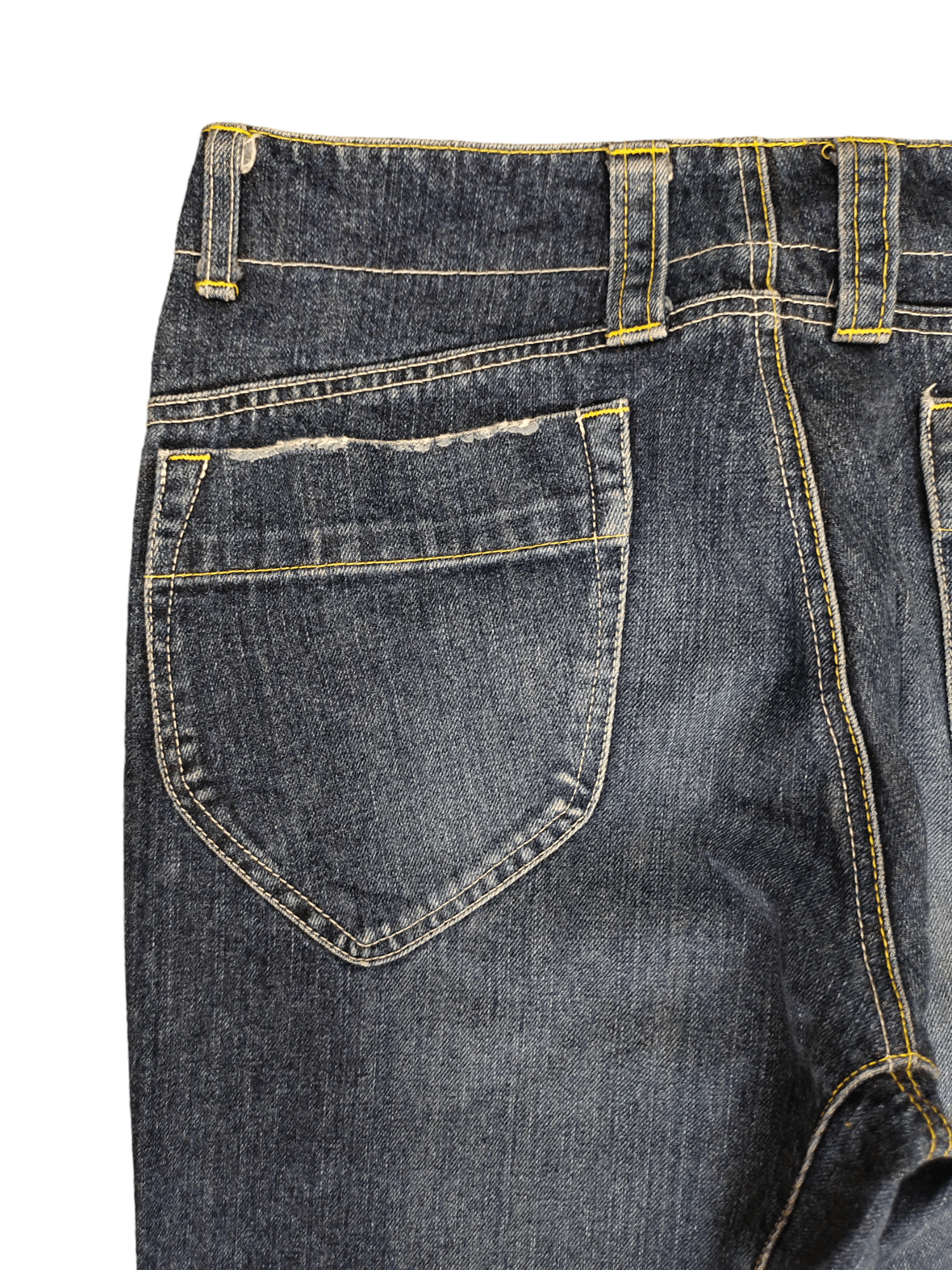 Comme des Garcons × Undercover Loose Jeans Cocolulu Spell Out Wide Leg Denim Y2k Jnco Size US 31 - 13 Thumbnail