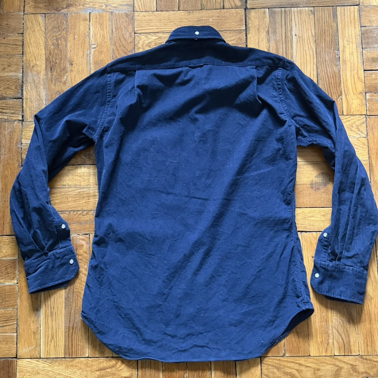 Thom Browne Thom Browne Corduroy Snap Button Shirt size 3 Size US M / EU 48-50 / 2 - 2 Thumbnail