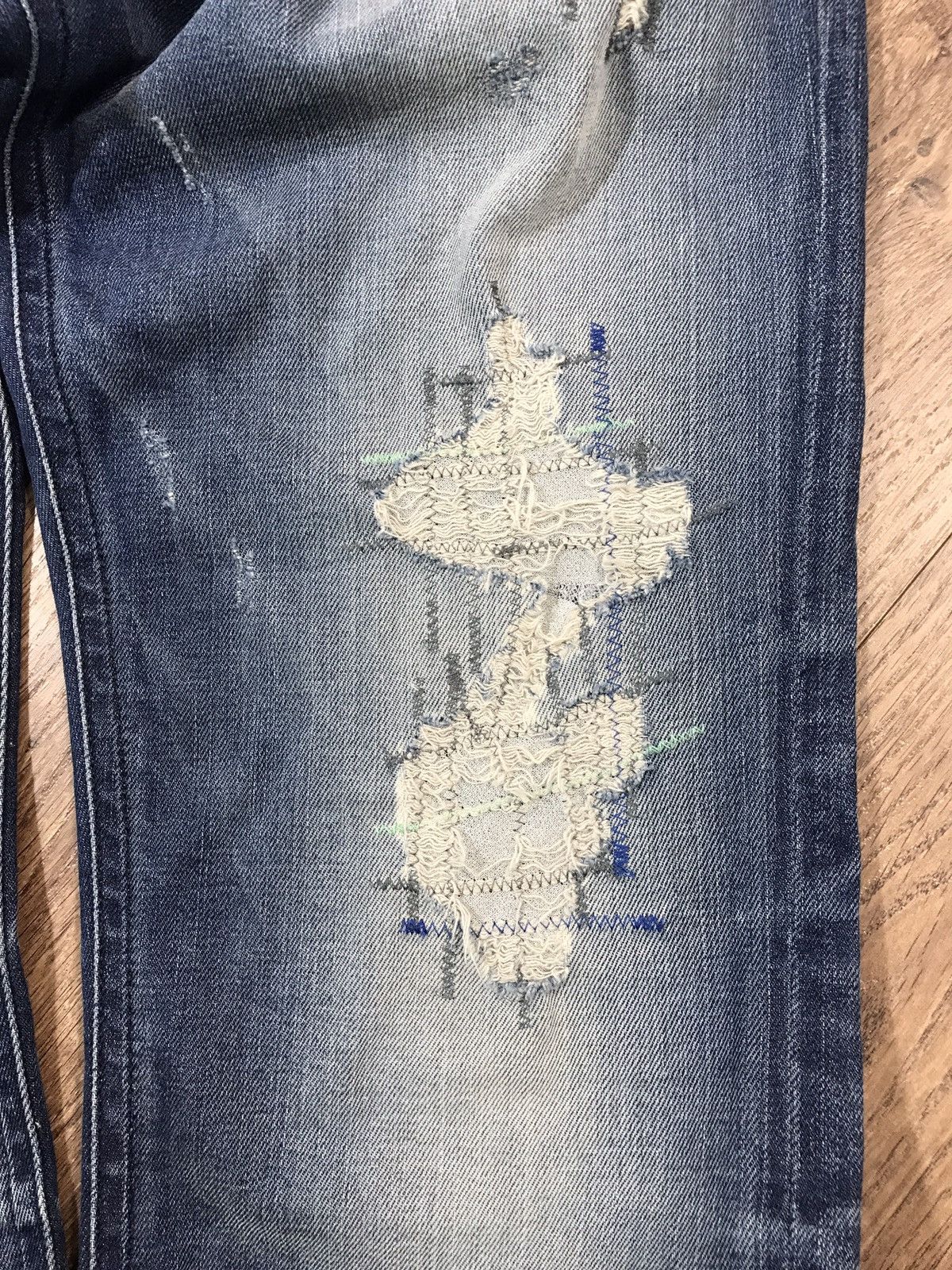 Diesel Vintage Diesel Thommer Distressed denim pants jeans size 32 Size US 32 / EU 48 - 5 Thumbnail