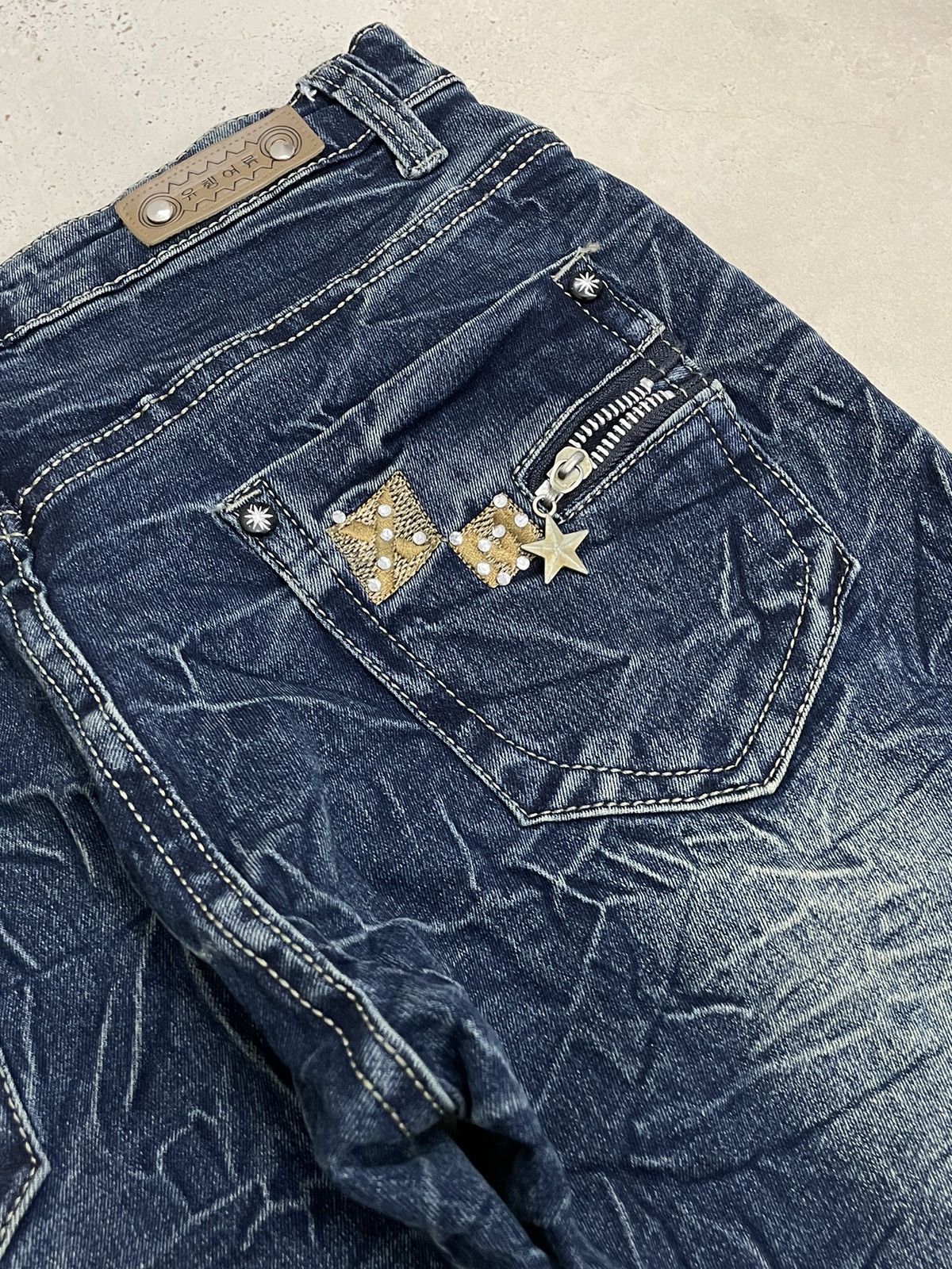 Designer × Hysteric Glamour × If Six Was Nine Flare 3D Whisker Blink Patch Designer Style Size 29" - 13 Thumbnail