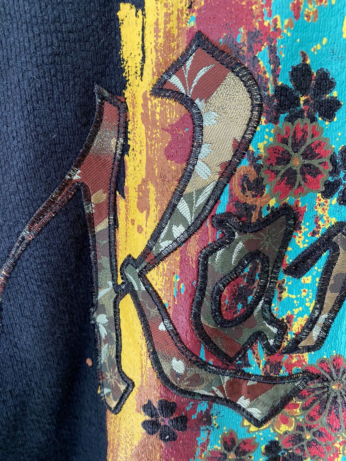 Kansai Yamamoto 80s KANSAI 02 embroidered floral logo Size US L / EU 52-54 / 3 - 5 Thumbnail