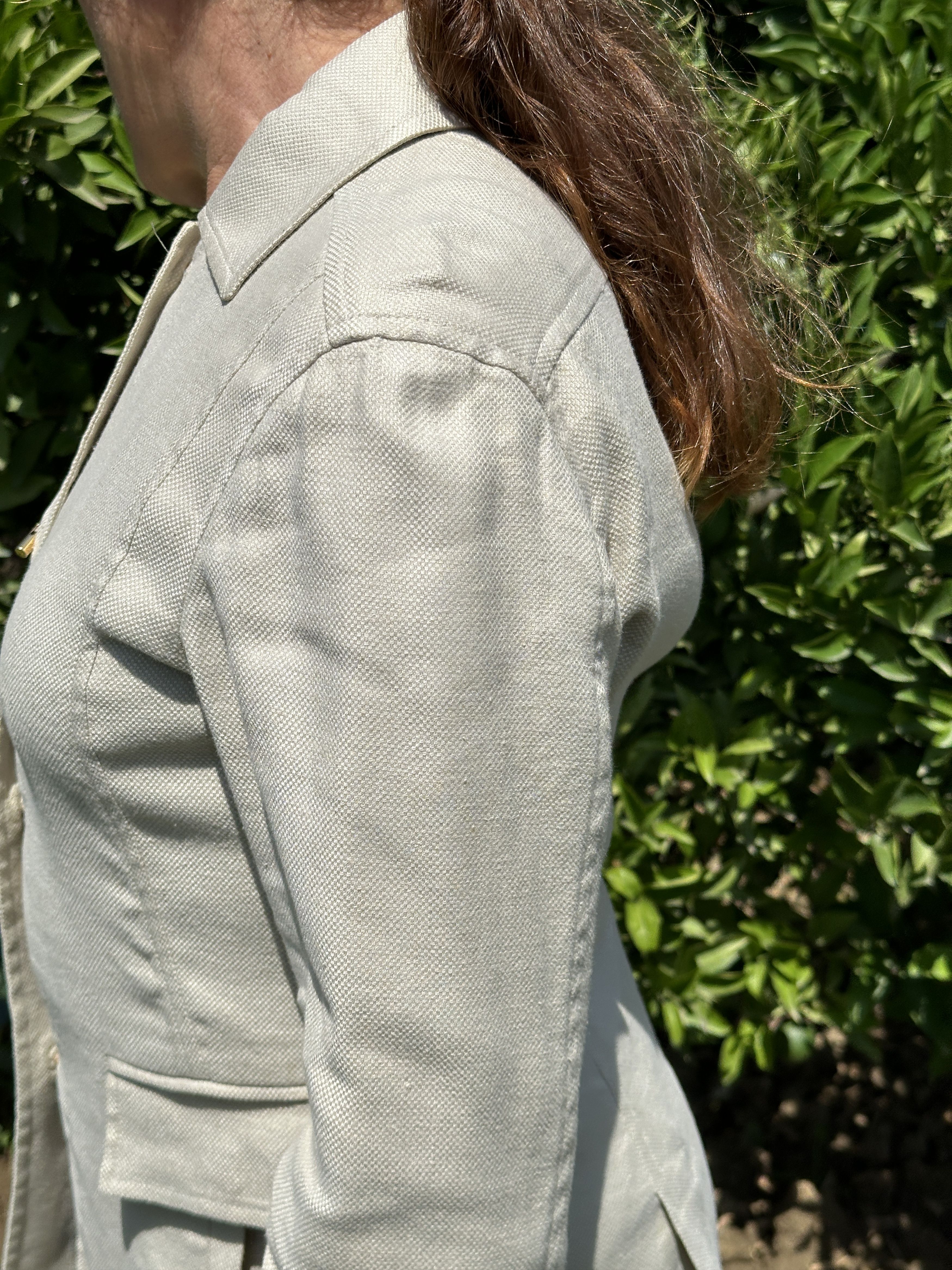 Loro Piana 1250$ Loro Piana Lino Flax Light Jacket Buttons Size 42 S M Size M / US 6-8 / IT 42-44 - 13 Thumbnail