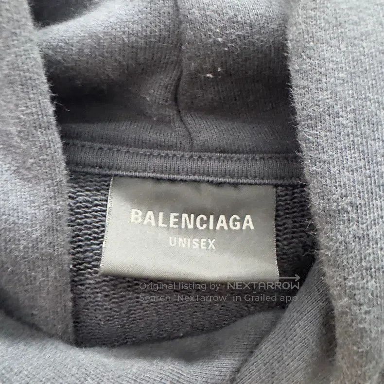 Balenciaga Balenciaga Crown Letter Printed Hoodie Sweatshirt Size US XS / EU 42 / 0 - 3 Thumbnail