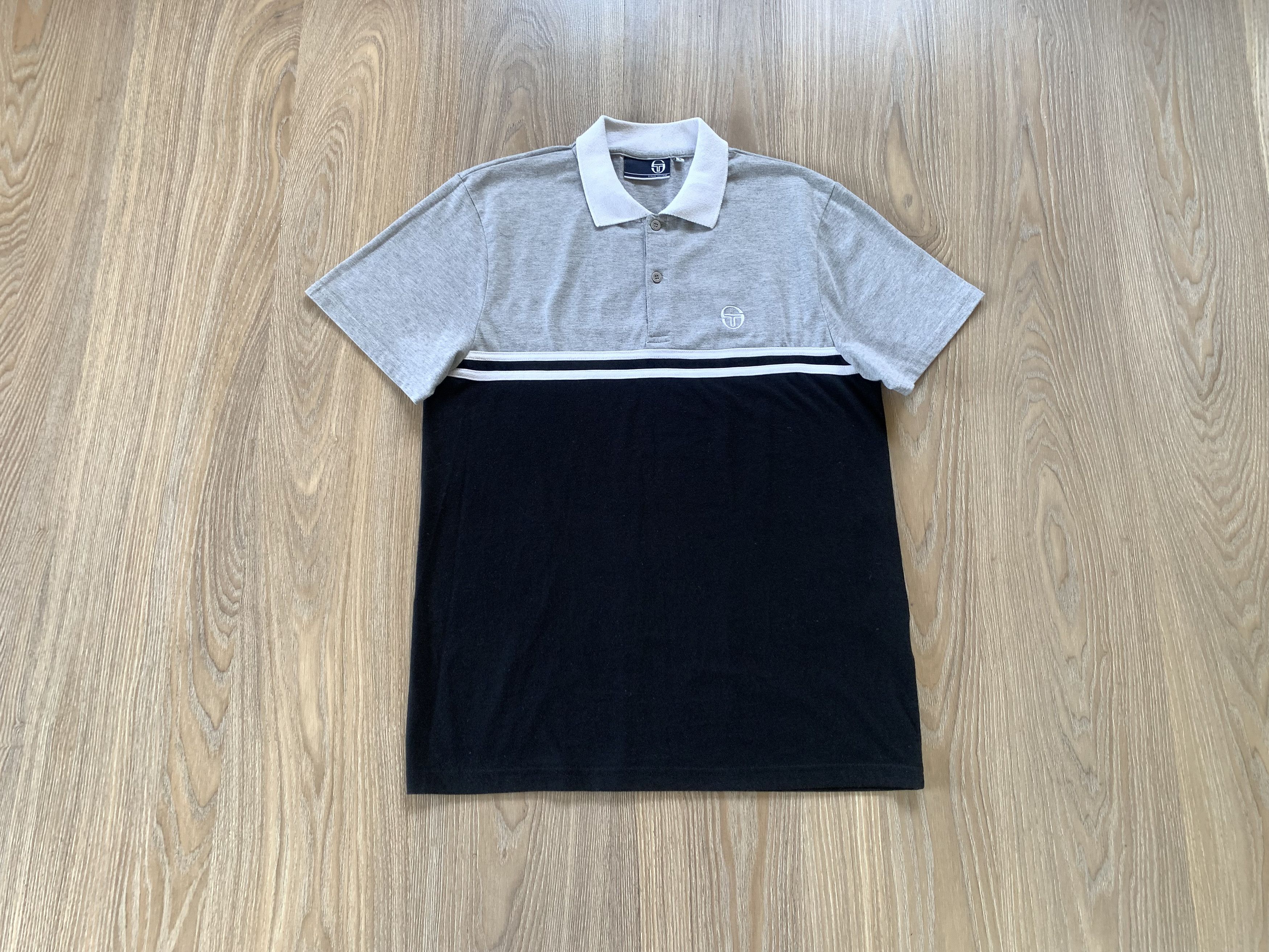 Sergio Tacchini Sergio Tacchini Vintage Men's Cotton Polo T-Shirt Size US M / EU 48-50 / 2 - 1 Thumbnail