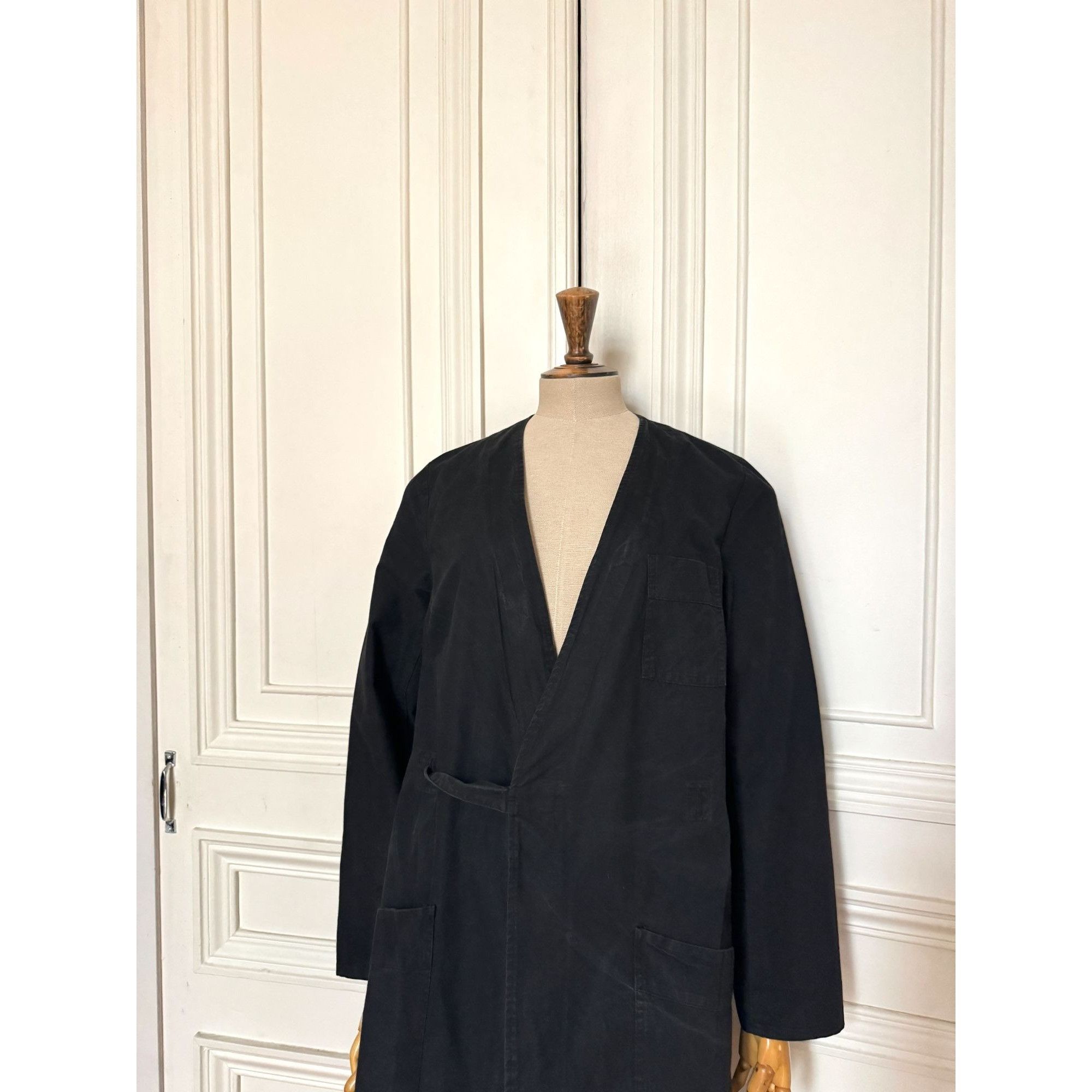 Maison Margiela 1999 Black Lab Coat Size M / US 6-8 / IT 42-44 - 5 Thumbnail