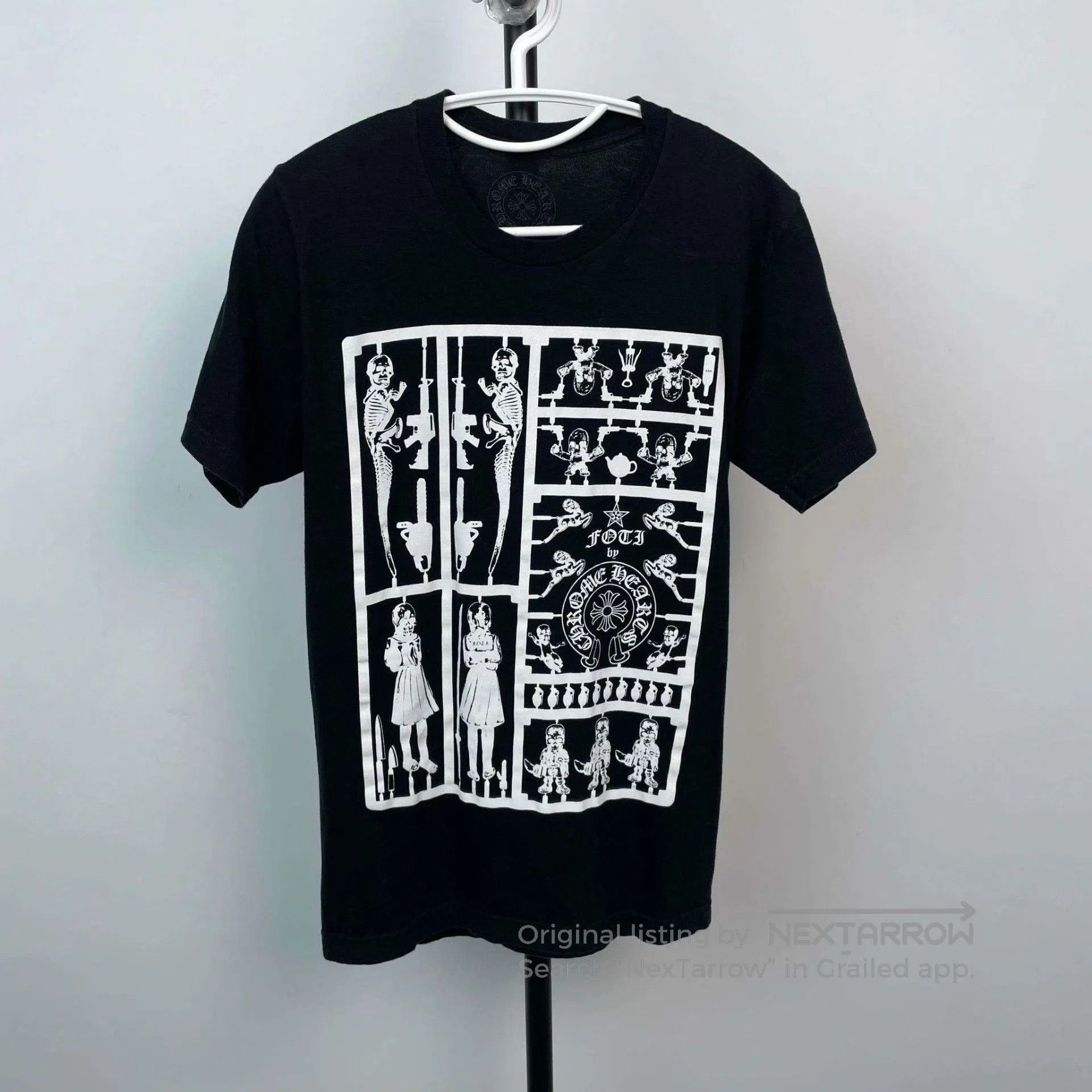 Chrome Hearts Chrome Hearts Black Cotton Short-Sleeve T-Shirt. Size US M / EU 48-50 / 2 - 1 Thumbnail
