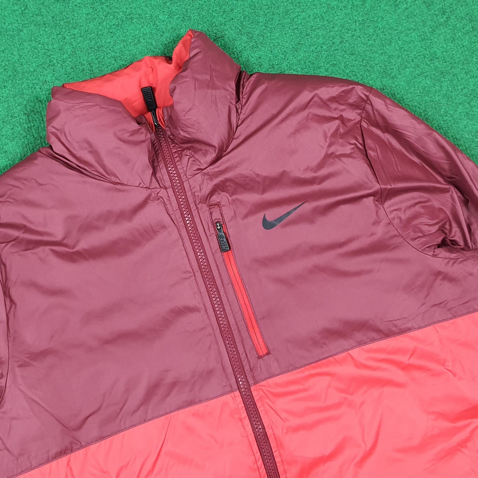 Nike Vintage Nike Reversible Full Zipper Puffer Jacket C289N3 Size US M / EU 48-50 / 2 - 2 Thumbnail