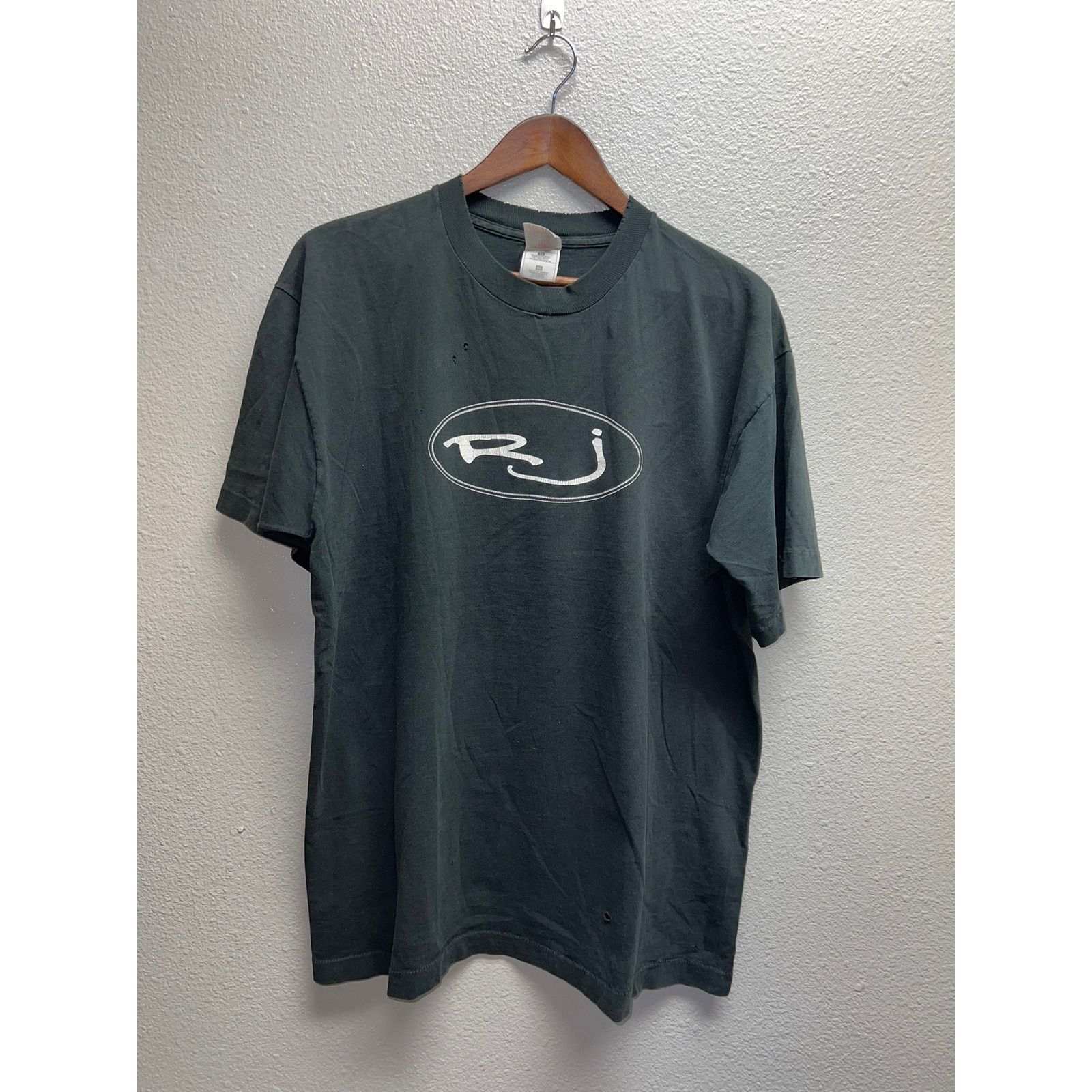 Fruit Of The Loom Vintage Get Your Fix Shirt RJ Band Concert Tour Black 90s XL Size US XL / EU 56 / 4 - 1 Thumbnail