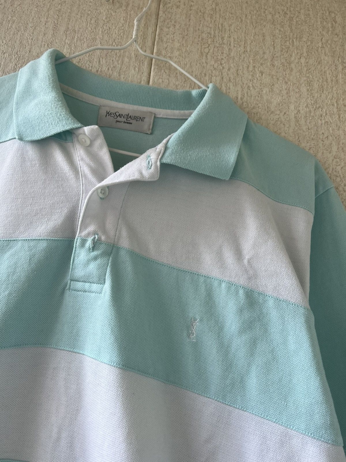 Yves Saint Laurent Yves Saint Laurent Polo Shirt YSL Size US L / EU 52-54 / 3 - 3 Thumbnail