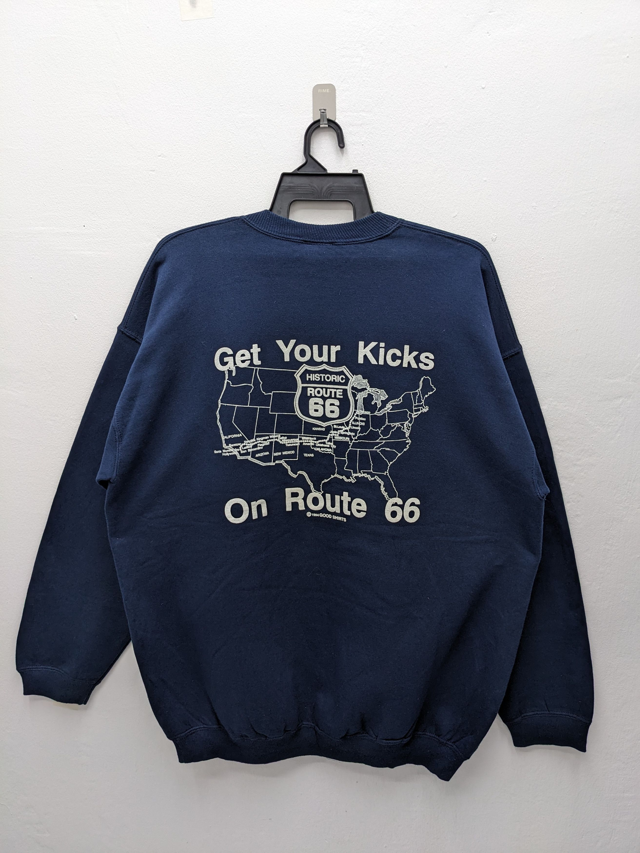 Vintage VINTAGE 1994 HISTORIC ROUTE 66 Size US XL / EU 56 / 4 - 6 Thumbnail