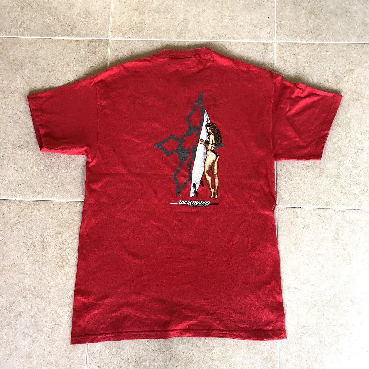 Sun Surf Vintage Local Motion Surfboards Surfing T Shirt Size US M / EU 48-50 / 2 - 2 Thumbnail