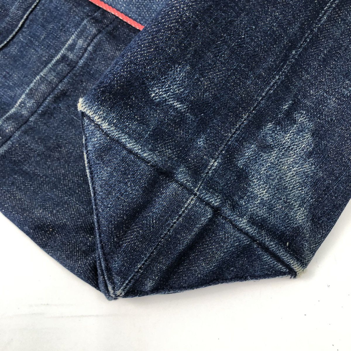 Blue Blue Japan BLUE BLUE DENIM CANVAS TOTE BAG Size ONE SIZE - 6 Thumbnail