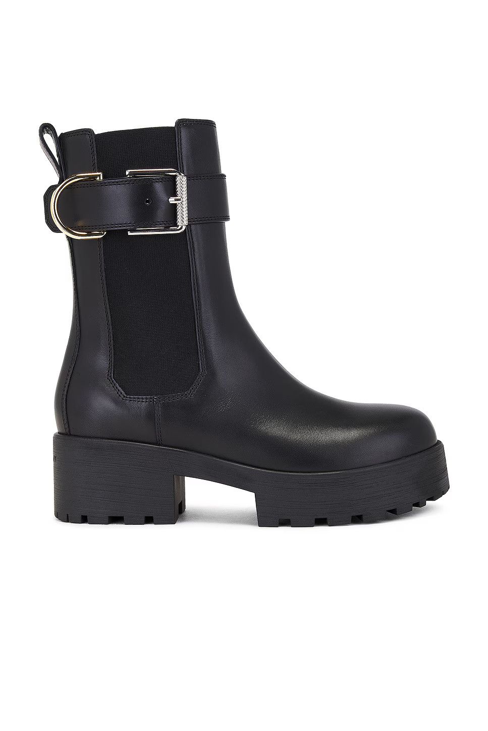 Givenchy o1n1vont0326 Voyou Chelsea Boot in Black Size US 6 / IT 36 - 1 Thumbnail