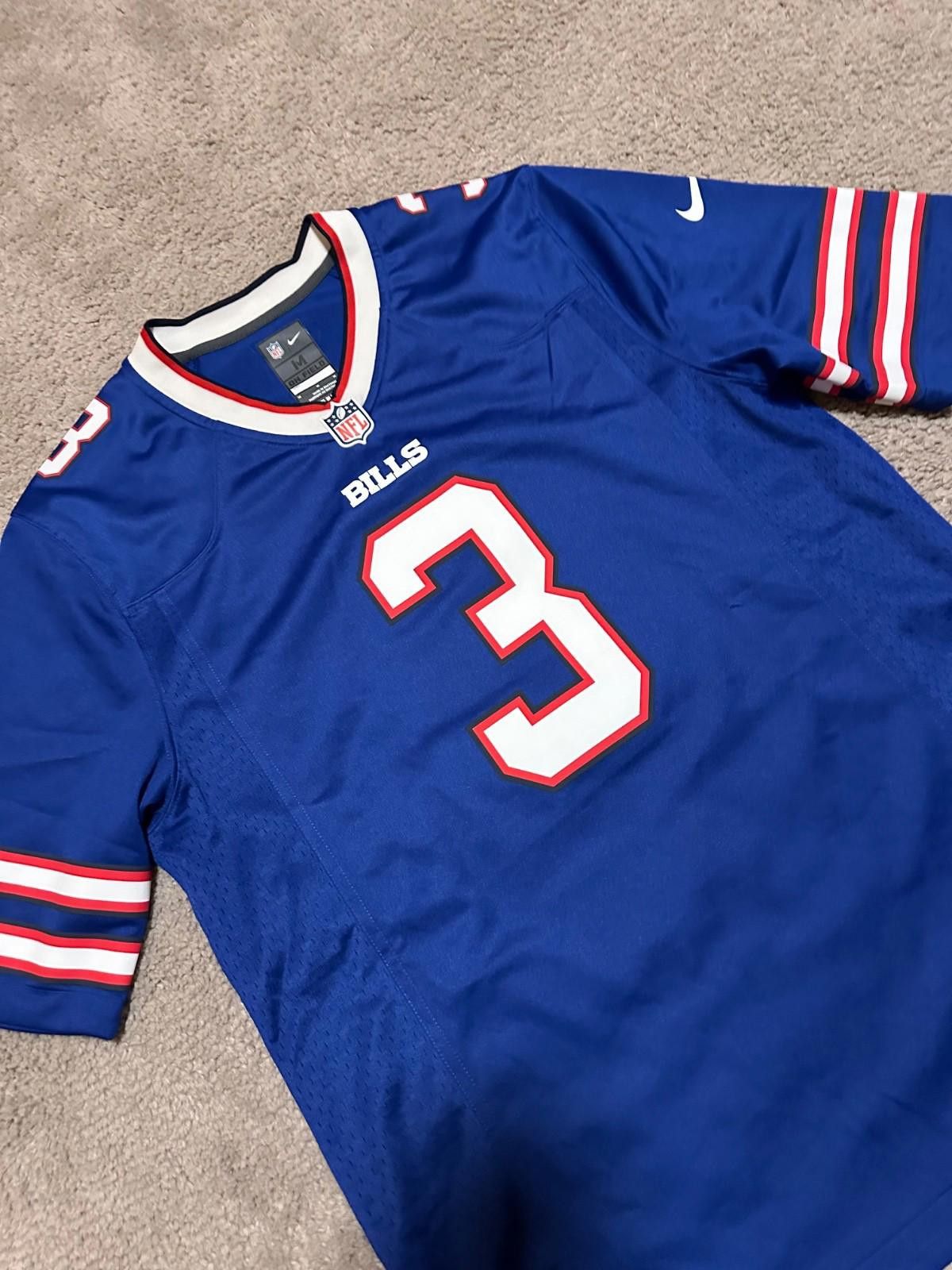 Nike Buffalo Bills Manuel #3 Nike Size M Jersey On Field Bills Size US M / EU 48-50 / 2 - 3 Thumbnail