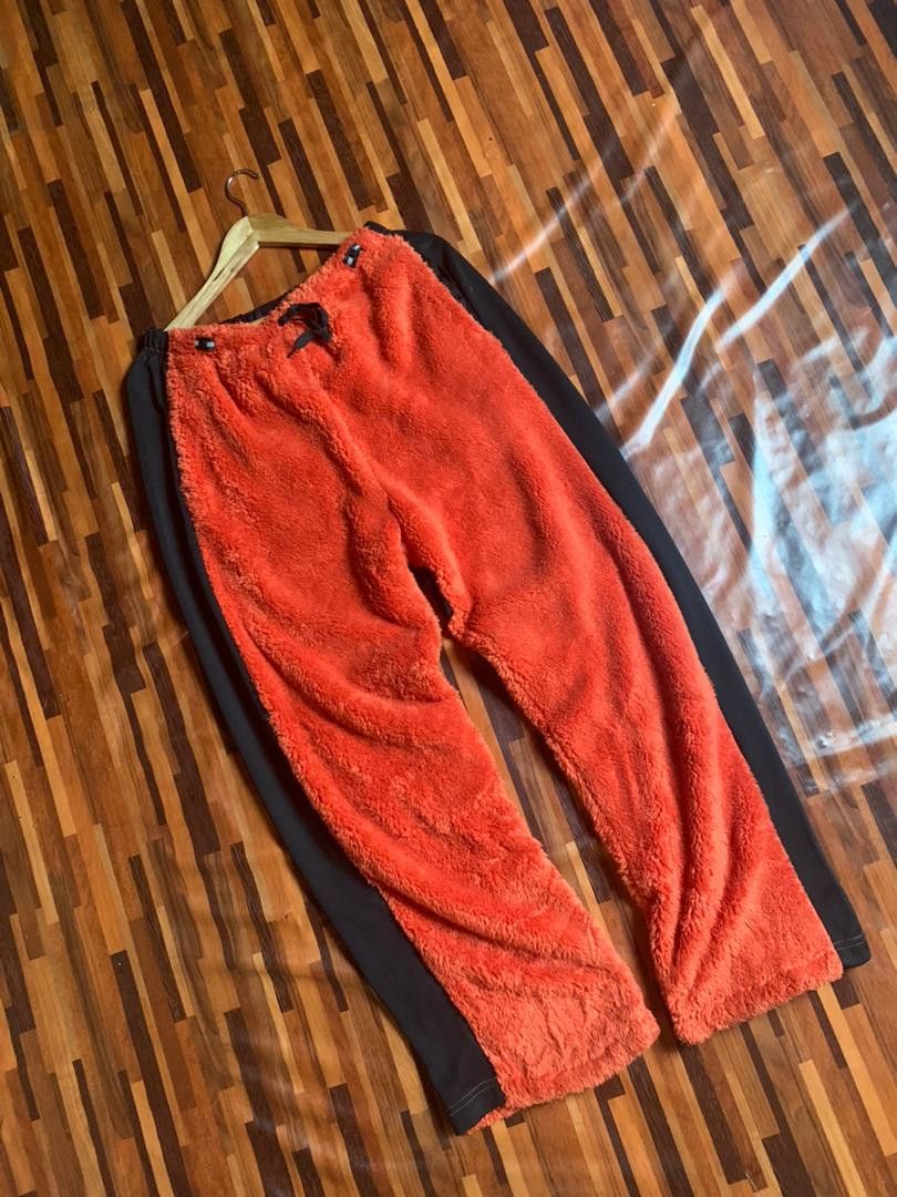 P6🔥VTG BONDAGE DESIGN PANTS SPORTSWEAR AEGIS orange/black