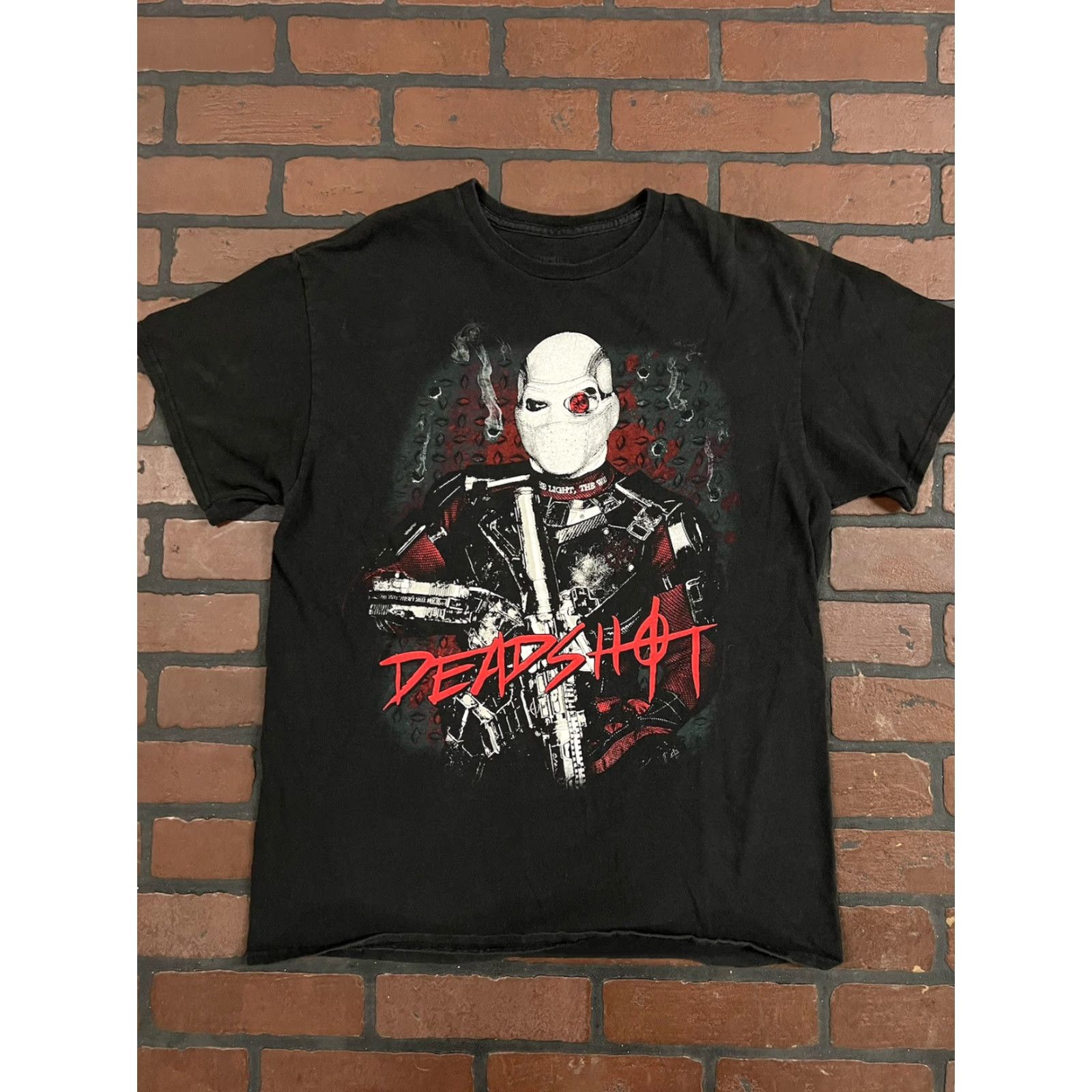 DC Comics DC Comics Suicide Squad Deadshot T-Shirt Adult Large Black Graphic Print Size US L / EU 52-54 / 3 - 2 Thumbnail