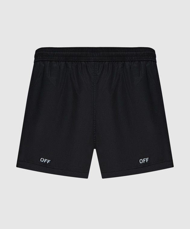 Off-White o1s22i1n1124 Surfer Sea Bermuda Short in Black Size US 30 / EU 46 - 1 Thumbnail