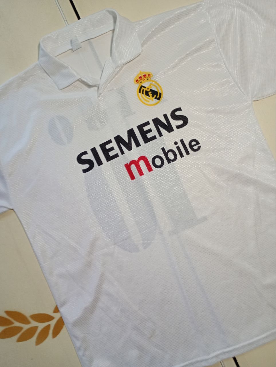 Other Real Madrid Jersey #10 Figo 2002-2003 Size US XXL / EU 58 / 5 - 8 Thumbnail