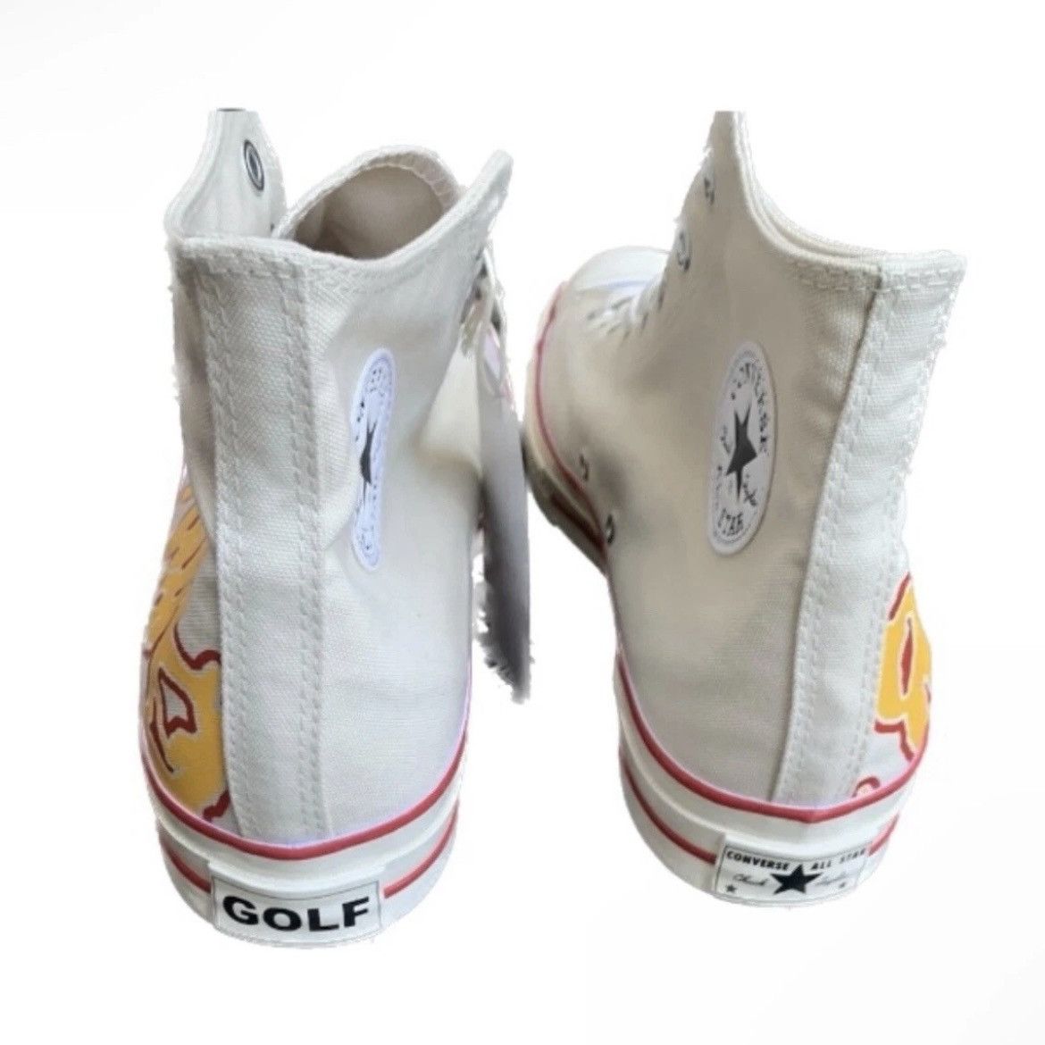 Golf Wang Converse By You x Golf Wang Hi-Top Sneakers Size 11.5 Size US 11.5 / EU 44-45 - 4 Thumbnail
