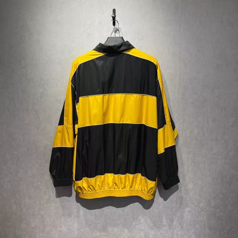 Other Balenciaga Black and yellow patched windbreaker jacket Size US S / EU 44-46 / 1 - 2 Thumbnail