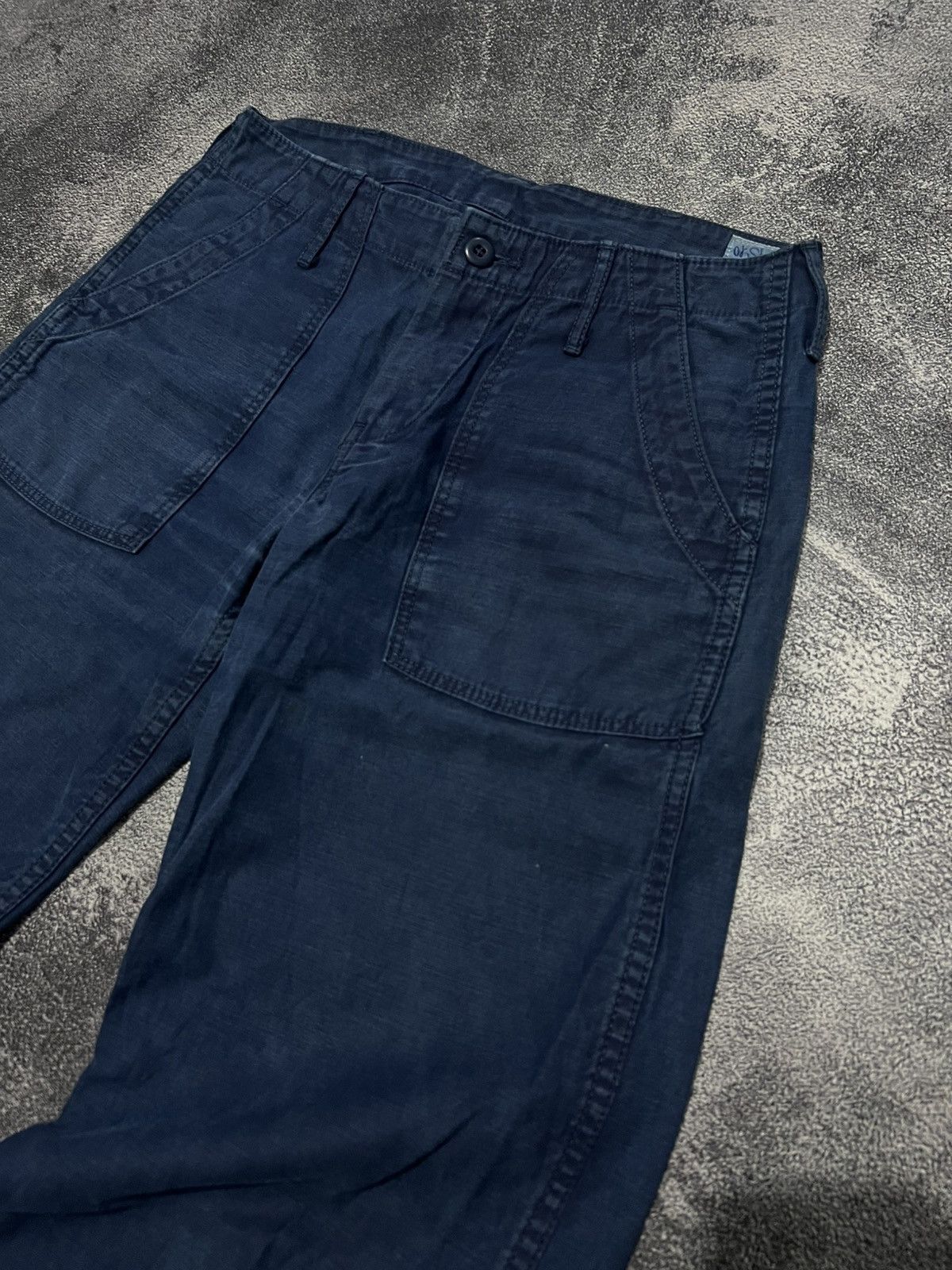 Orslow Orslow Fatigue Buckle Back Pants Size US 29 - 5 Thumbnail