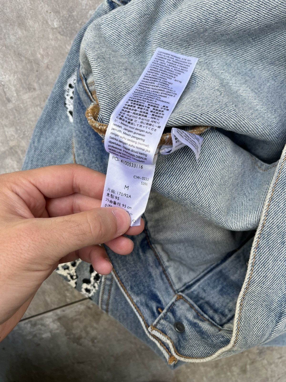 DENIM TEARS × Stussy Stussy x Denim Tears Levis Type 2 Jacket Size US M / EU 48-50 / 2 - 12 Thumbnail