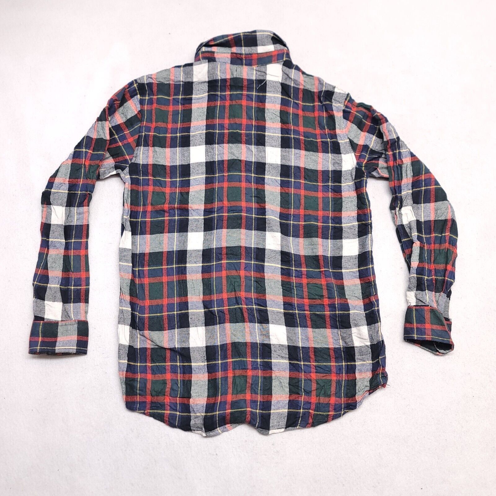Old Navy Old Navy Tartan Flannel Shirt Mens Size Extra Large XL Black Size US XL / EU 56 / 4 - 6 Thumbnail