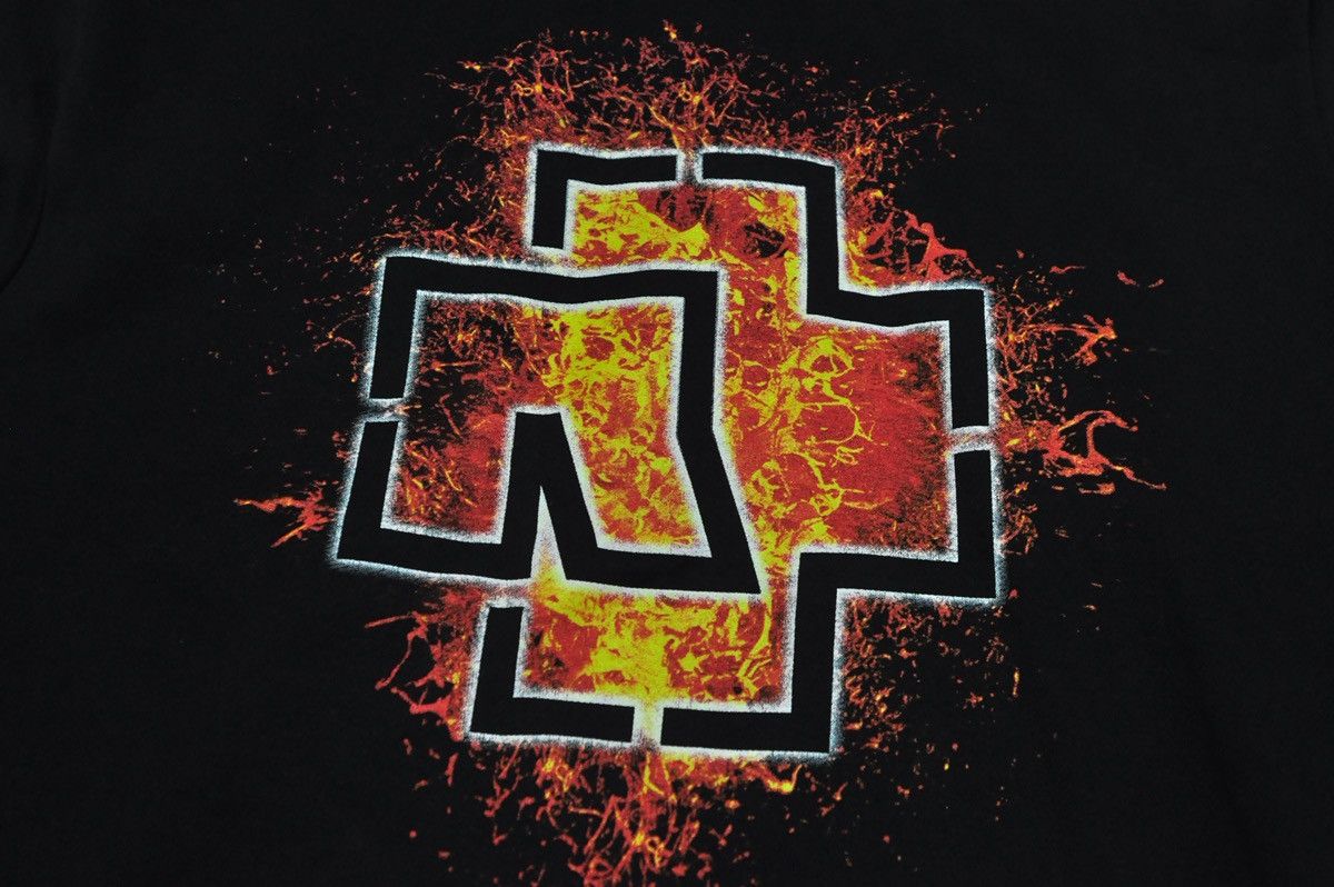 Band Tees Vintage Rammstein Hoodie Big Logo Y2k Size US M / EU 48-50 / 2 - 5 Thumbnail