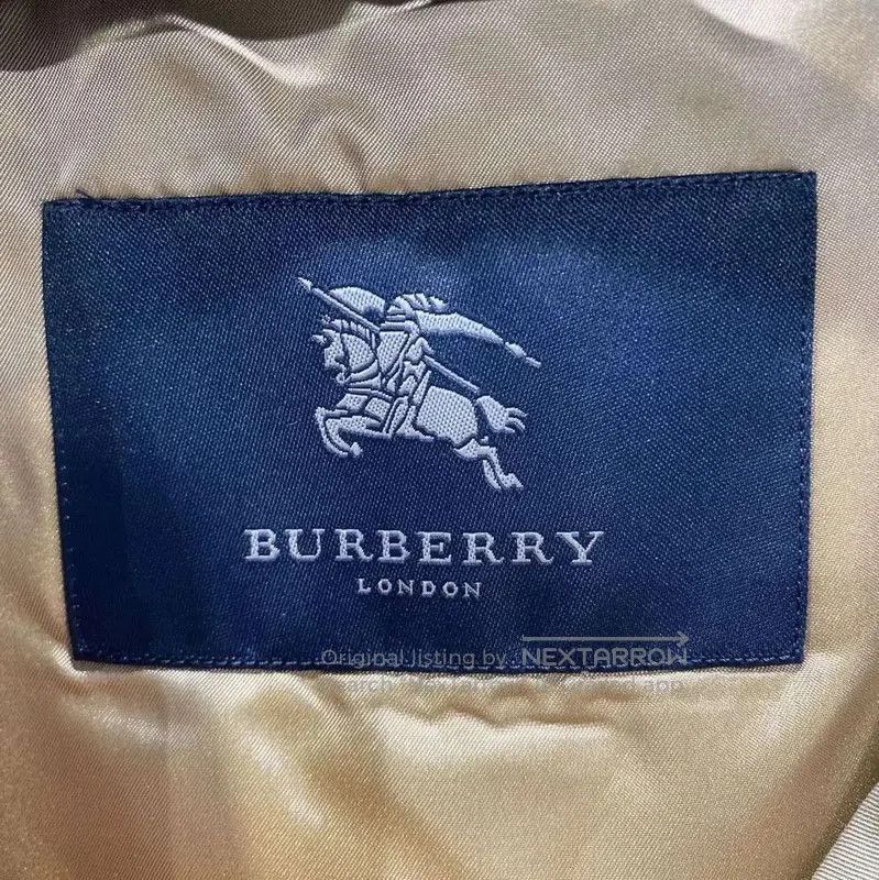 Burberry Burberry Khaki Cotton Men's Trench Coat. Size US L / EU 52-54 / 3 - 7 Thumbnail