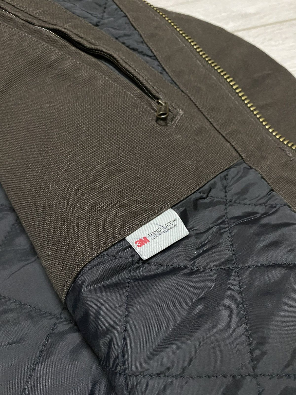 Carhartt Carhartt active jacket canvass zip hooded Size US L / EU 52-54 / 3 - 10 Thumbnail