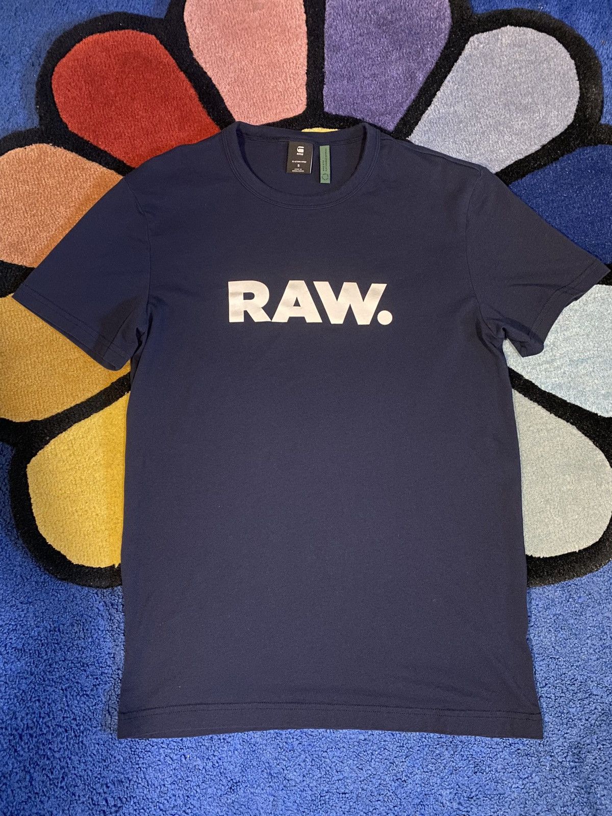G-Star Gstar Raw Navy Blue Tshirt Size US S / EU 44-46 / 1 - 1 Thumbnail