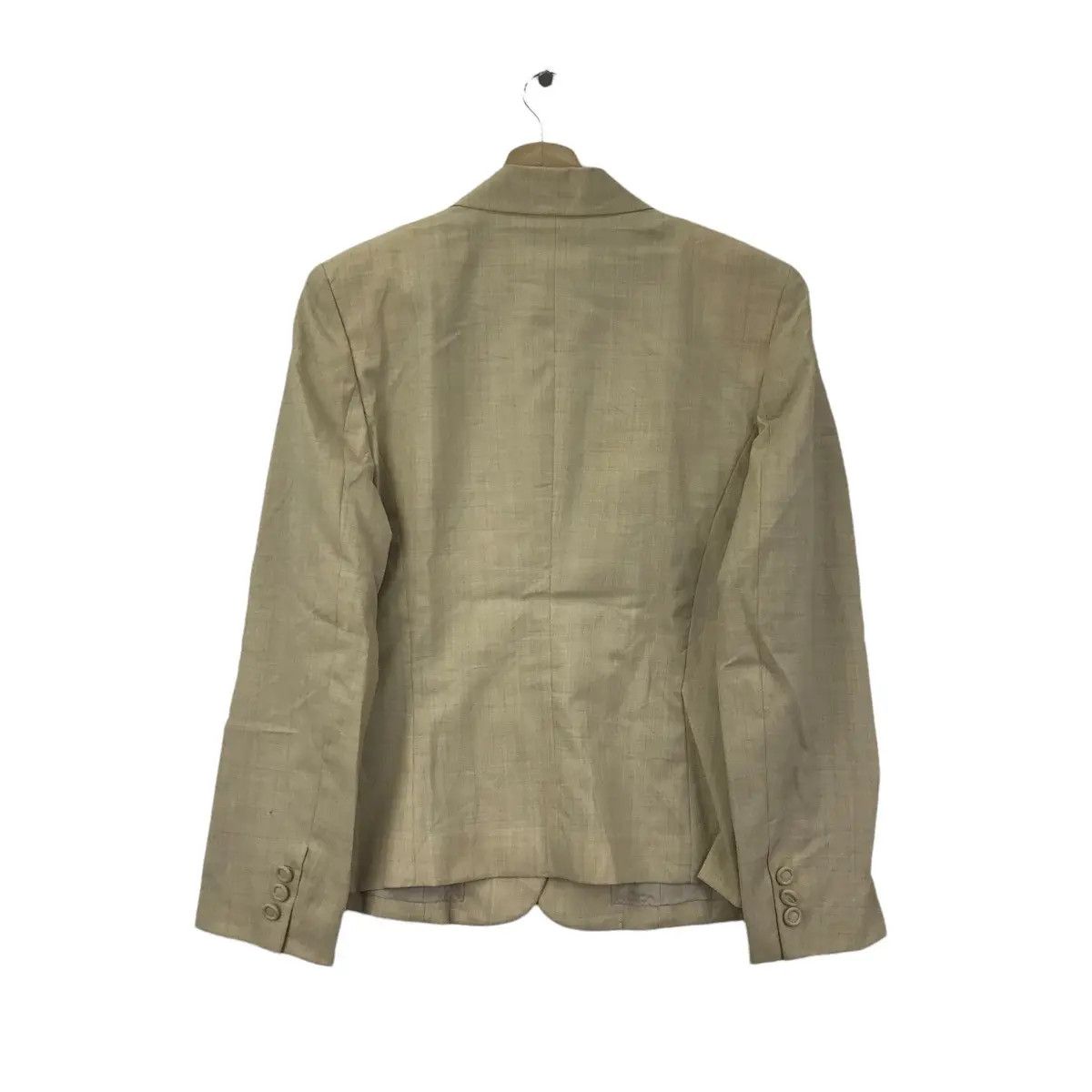 Tomorrowland Vtg TOMORROWLAND JAPAN MACPHEE Beige Blazer Sport Coat Suit Size M / US 6-8 / IT 42-44 - 4 Thumbnail
