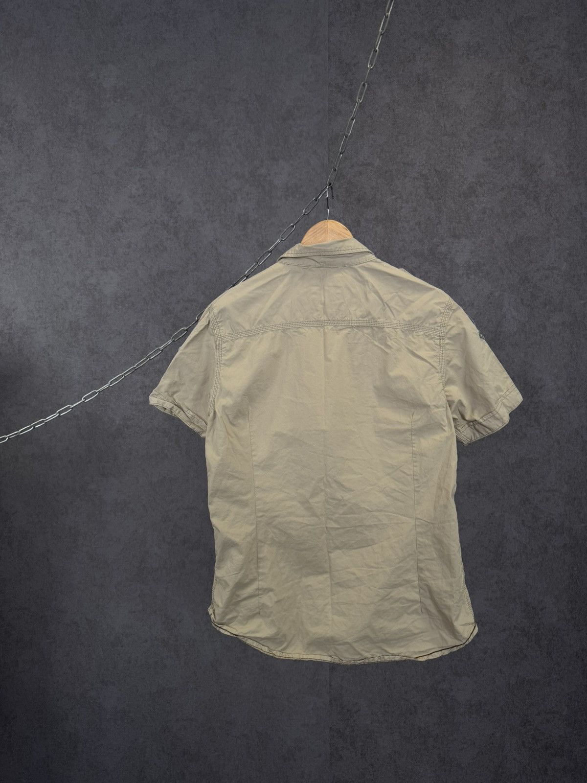 Schott Schott vintage designer military shirt Size US XL / EU 56 / 4 - 7 Thumbnail