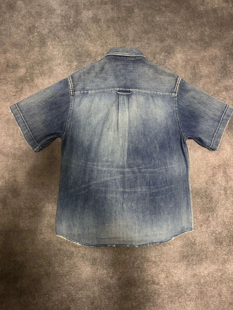 Balenciaga Balenciaga Pocket logo embroidered dark blue cotton denim Size US XS / EU 42 / 0 - 2 Thumbnail