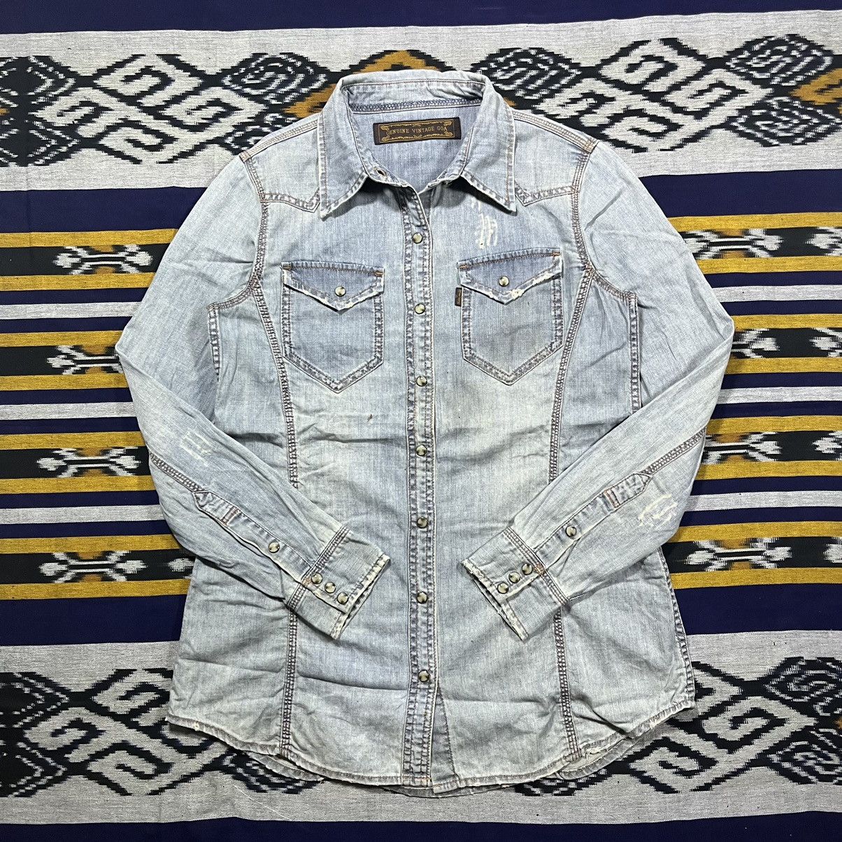GOA Weatern Shirt Snap Button GOA Size US S / EU 44-46 / 1 - 5 Thumbnail