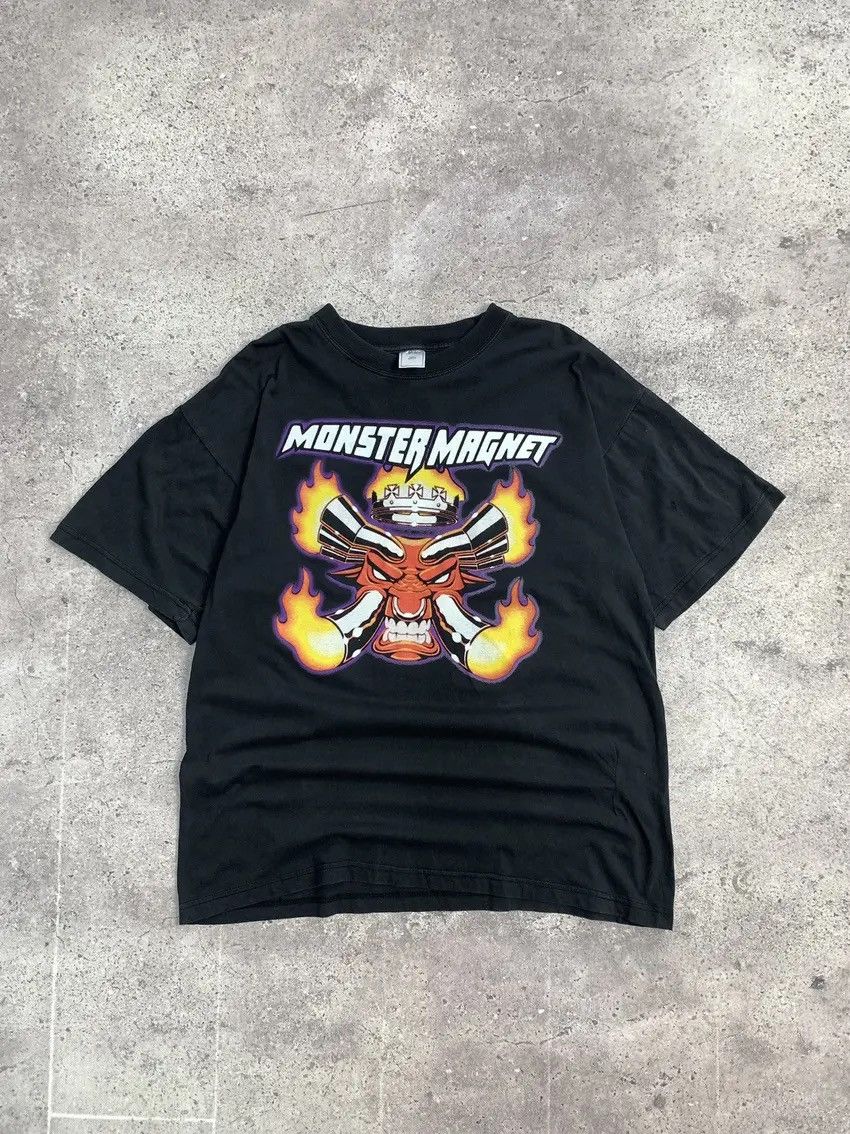 Japanese Brand × Vintage Vintage T-shirt Y2K sk8 street style Monster Magnet Size US L / EU 52-54 / 3 - 2 Thumbnail