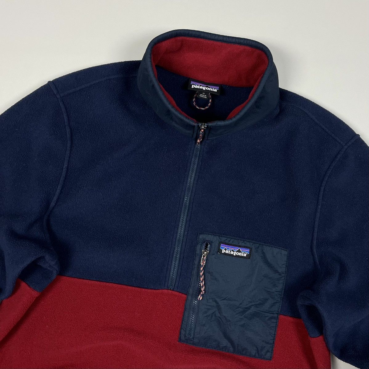 Patagonia Patagonia Microdini 1/2 Zip Fleece Pullover Wax Red Size M Size US M / EU 48-50 / 2 - 6 Thumbnail